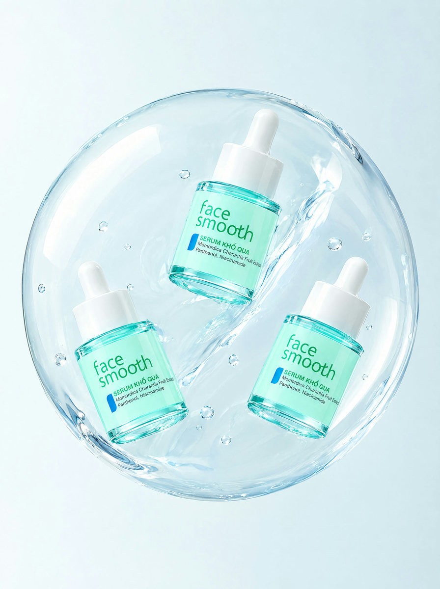 Ba chai Serum Khổ Qua
